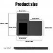 MagSafe 15W Magnetic Wireless Mouse Pad Charger | Foldable Multifunction Desk Mat for Phone, Earbuds &amp; Smartwatch | iCare