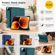 Smart Case for Xiaomi Pad 7 (11.2-Inch) &ndash; Trifold Stand Cover with Auto Sleep/Wake &amp; Shockproof TPU Back (Models 2410CRP4CG, 2410CRP4CC, 2410CRP4CI) &ndash; Black | iCare