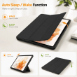 Smart Case for Xiaomi Redmi Pad 2 (11-Inch) &ndash; Trifold Stand Cover with Auto Sleep/Wake, TPU Shockproof Back &amp; Stylus Pen Holder &ndash; Redmi Pad 2 Black | iCare