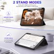 Smart Case for Xiaomi Redmi Pad 2 (11-Inch) &ndash; Trifold Stand Cover with Auto Sleep/Wake, TPU Shockproof Back &amp; Stylus Pen Holder &ndash; Redmi Pad 2 Black | iCare