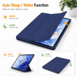 Smart Case for Xiaomi Redmi Pad 2 (11-Inch) &ndash; Trifold Stand Cover with Auto Sleep/Wake, TPU Shockproof Back &amp; Stylus Pen Holder &ndash; Redmi Pad 2 Blue | iCare