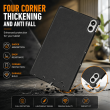 Smart Case for Xiaomi Redmi Pad Pro (12.1-Inch) &ndash; Trifold Stand Cover with Auto Sleep/Wake &amp; Shockproof TPU Back Shell &ndash; Redmi Pad Pro Black | iCare