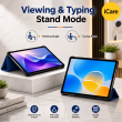 Smart Case for Xiaomi Redmi Pad Pro (12.1-Inch) &ndash; Trifold Stand Cover with Auto Sleep/Wake &amp; Shockproof TPU Back Shell &ndash; Redmi Pad Pro Blue | iCare