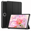 OnePlus Pad Go 11.35 Inch Soft TPU Smart Flip Back Cover with PU Leather Tri-Fold Stand &ndash; Black | iCare