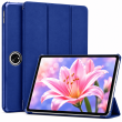 OnePlus Pad Go 11.35 Inch Soft TPU Smart Flip Back Cover with PU Leather Tri-Fold Stand &ndash; Blue | iCare