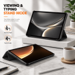 OnePlus Pad 2 12.1 Inch Auto Sleep/Wake | Slim Shockproof Protective Tablet Smart Flip Case &ndash; Black | iCare