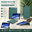 OnePlus Pad 2 12.1 Inch Auto Sleep/Wake | Slim Shockproof Protective Tablet Smart Flip Case &ndash; Green | iCare