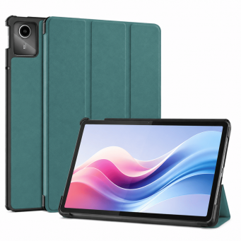 Smart Case for Lenovo Tab M11 (11-Inch) &ndash; Trifold Stand Cover with Auto Sleep/Wake &amp; Shockproof Back (Models TB330XU, TB330FU) &ndash; Green | iCare