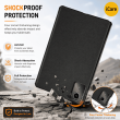 Smart Case for Lenovo Tab M11 (11-Inch) &ndash; Trifold Stand Cover with Auto Sleep/Wake &amp; Shockproof Back (Models TB330XU, TB330FU) &ndash; Black | iCare