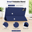 Smart Case for Lenovo Tab M11 (11-Inch) &ndash; Trifold Stand Cover with Auto Sleep/Wake &amp; Shockproof Back (Models TB330XU, TB330FU) &ndash; Blue | iCare