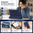 Smart Case for Lenovo Tab M11 (11-Inch) &ndash; Trifold Stand Cover with Auto Sleep/Wake &amp; Shockproof Back (Models TB330XU, TB330FU) &ndash; Blue | iCare