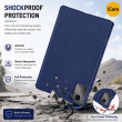 Smart Case for Lenovo Tab M11 (11-Inch) &ndash; Trifold Stand Cover with Auto Sleep/Wake &amp; Shockproof Back (Models TB330XU, TB330FU) &ndash; Blue | iCare