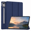 Lenovo Idea Tab Pro 12.7 Inch Smart Flip Case PU Leather Trifold Stand Cover with Auto Sleep/Wake &ndash; Blue | iCare