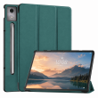 Lenovo Idea Tab Pro 12.7 Inch Smart Flip Case PU Leather Trifold Stand Cover with Auto Sleep/Wake &ndash; Green | iCare