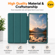 Lenovo Idea Tab Pro 12.7 Inch Smart Flip Case PU Leather Trifold Stand Cover with Auto Sleep/Wake &ndash; Green | iCare