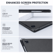 Samsung Galaxy Tab A11 8.7 Inch (SM-X133 / SM-X134 / SM-X135) Trifold PU Leather Cover Flip Case &ndash; Black | iCare