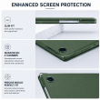 Samsung Galaxy Tab A11 8.7 Inch (SM-X133 / SM-X134 / SM-X135) Trifold PU Leather Cover Flip Case &ndash; Green | iCare
