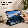 Samsung Galaxy Tab A11 8.7 Inch (SM-X133 / SM-X134 / SM-X135) Trifold PU Leather Cover Flip Case &ndash; Blue | iCare