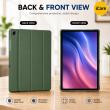 Samsung Galaxy Tab A11+ 11 Inch (SM-X230 / SM-X236 / SM-X237 / SM-X238) Trifold PU Leather Flip Cover Case &ndash; Samsung Galaxy Tab A11+ Green | iCare