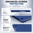 Samsung Galaxy Tab A9 8.7 Inch (SM-X110 / SM-X115 / SM-X116 / SM-X117) | Trifold PU Leather Cover Flip Case &ndash; Blue | iCare