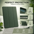 Samsung Galaxy Tab A9 8.7 Inch (SM-X110 / SM-X115 / SM-X116 / SM-X117) | Trifold PU Leather Cover Flip Case &ndash; Green | iCare