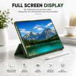 Samsung Galaxy Tab A9 8.7 Inch (SM-X110 / SM-X115 / SM-X116 / SM-X117) | Trifold PU Leather Cover Flip Case &ndash; Green | iCare