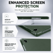Samsung Galaxy Tab A9 8.7 Inch (SM-X110 / SM-X115 / SM-X116 / SM-X117) | Trifold PU Leather Cover Flip Case &ndash; Green | iCare