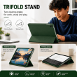 Samsung Galaxy Tab A9 8.7 Inch (SM-X110 / SM-X115 / SM-X116 / SM-X117) | Trifold PU Leather Cover Flip Case &ndash; Green | iCare