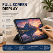 Samsung Galaxy Tab A9+ 11 Inch (SM-X210 / SM-X215 LTE / SM-X216 5G) Trifold PU Leather Cover with Auto Sleep/Wake &ndash; Samsung Galaxy Tab A9+ Black | iCare