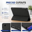 Samsung Galaxy Tab A9+ 11 Inch (SM-X210 / SM-X215 LTE / SM-X216 5G) Trifold PU Leather Cover with Auto Sleep/Wake &ndash; Samsung Galaxy Tab A9+ Black | iCare