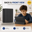 Samsung Galaxy Tab A9+ 11 Inch (SM-X210 / SM-X215 LTE / SM-X216 5G) Trifold PU Leather Cover with Auto Sleep/Wake &ndash; Samsung Galaxy Tab A9+ Black | iCare