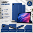 Samsung Galaxy Tab A9+ 11 Inch (SM-X210 / SM-X215 LTE / SM-X216 5G) Trifold PU Leather Cover with Auto Sleep/Wake &ndash; Samsung Galaxy Tab A9+ Blue | iCare