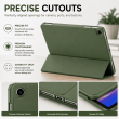 Samsung Galaxy Tab A9+ 11 Inch (SM-X210 / SM-X215 LTE / SM-X216 5G) Trifold PU Leather Cover with Auto Sleep/Wake &ndash; Samsung Galaxy Tab A9+ Green | iCare