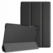 Smart Case for Samsung Galaxy Tab A8 10.5" &ndash; Trifold Stand Cover with Auto Sleep/Wake &amp; Shockproof TPU Back (SM-X200, SM-X205, SM-X206) &ndash; Black | iCare