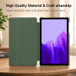 Smart Case for Samsung Galaxy Tab A7 Lite 8.7" &ndash; Trifold Stand Cover with Auto Sleep/Wake &amp; Shockproof TPU Back (SM-T220, SM-T225, SM-T227) &ndash; Galaxy Tab A7 Green | iCare