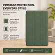 Smart Case for Samsung Galaxy Tab A7 Lite 8.7" &ndash; Trifold Stand Cover with Auto Sleep/Wake &amp; Shockproof TPU Back (SM-T220, SM-T225, SM-T227) &ndash; Galaxy Tab A7 Green | iCare