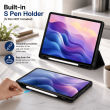 Smart Case for Samsung Galaxy Tab S10 Lite 10.9" &ndash; Trifold Stand Cover with Auto Sleep/Wake &amp; S Pen Slot (SM-X400, SM-X406B) &ndash; Galaxy Tab S10 Lite Black | iCare