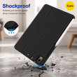Smart Case for Samsung Galaxy Tab S10 Lite 10.9" &ndash; Trifold Stand Cover with Auto Sleep/Wake &amp; S Pen Slot (SM-X400, SM-X406B) &ndash; Galaxy Tab S10 Lite Black | iCare