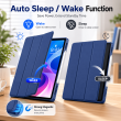 Smart Case for Samsung Galaxy Tab S10 Lite 10.9" &ndash; Trifold Stand Cover with Auto Sleep/Wake &amp; S Pen Slot (SM-X400, SM-X406B) &ndash; Galaxy Tab S10 Lite Blue | iCare