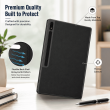 Samsung Galaxy Tab S10+ 12.4 Inch Case (SM-X820/SM-X826B) Smart Flip Cover with Auto Sleep/Wake &ndash; Samsung Galaxy Tab S10+ Black | iCare