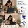 Samsung Galaxy Tab S10+ 12.4 Inch Case (SM-X820/SM-X826B) Smart Flip Cover with Auto Sleep/Wake &ndash; Samsung Galaxy Tab S10+ Black | iCare