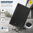 Samsung Galaxy Tab S10+ 12.4 Inch Case (SM-X820/SM-X826B) Smart Flip Cover with Auto Sleep/Wake &ndash; Samsung Galaxy Tab S10+ Black | iCare