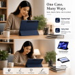 Samsung Galaxy Tab S10+ 12.4 Inch Case (SM-X820/SM-X826B) Smart Flip Cover with Auto Sleep/Wake &ndash; Samsung Galaxy Tab S10+ Blue | iCare