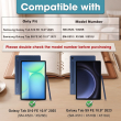 Smart Case for Samsung Galaxy Tab S10 FE 10.9" &ndash; Trifold Stand Cover with Auto Sleep/Wake &amp; S Pen Slot (SM-X520, SM-X526B) &ndash; Blue | iCare
