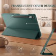 Smart Case for Samsung Galaxy Tab S10 FE 10.9" &ndash; Trifold Stand Cover with Auto Sleep/Wake &amp; S Pen Slot (SM-X520, SM-X526B) &ndash; Green | iCare