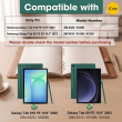 Smart Case for Samsung Galaxy Tab S10 FE 10.9" &ndash; Trifold Stand Cover with Auto Sleep/Wake &amp; S Pen Slot (SM-X520, SM-X526B) &ndash; Green | iCare