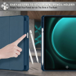 Smart Case for Samsung Galaxy Tab S9 FE 10.9" &ndash; Trifold Stand Cover with Auto Sleep/Wake &amp; S Pen Slot (SM-X510, SM-X516B) &ndash; Samsung Galaxy Tab S9 FE Blue | iCare