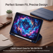 Smart Case for Samsung Galaxy Tab S9 FE 10.9" &ndash; Trifold Stand Cover with Auto Sleep/Wake &amp; S Pen Slot (SM-X510, SM-X516B) &ndash; Samsung Galaxy Tab S9 FE Blue | iCare