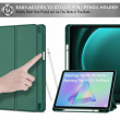Smart Case for Samsung Galaxy Tab S9 FE 10.9" &ndash; Trifold Stand Cover with Auto Sleep/Wake &amp; S Pen Slot (SM-X510, SM-X516B) &ndash; Samsung Galaxy Tab S9 FE Green | iCare