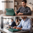 Smart Case for Samsung Galaxy Tab S9 FE 10.9" &ndash; Trifold Stand Cover with Auto Sleep/Wake &amp; S Pen Slot (SM-X510, SM-X516B) &ndash; Samsung Galaxy Tab S9 FE Green | iCare